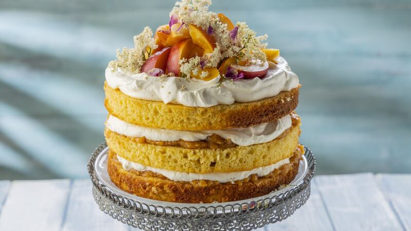 Turn an ordinary sponge into something really special with a little fruit.