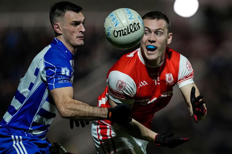 Con O'Callaghan during the Cuala vs Naas Leinster club championship quarter-final in November. Photograph: James Lawlor/Inpho