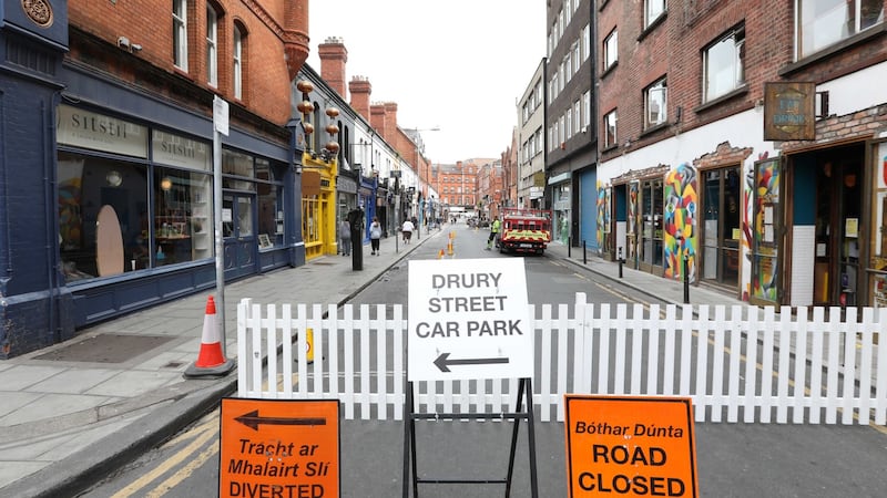 Reduced vehicular traffic during the lockdown, with a corresponding increase in pedestrians and cyclists, has led to calls for more street space to be given to non- vehicular traffic. Photograph: Sasko Lazarov/Photocall Ireland