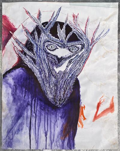 Anikó Loránt, Draft for a Forest Mask. Courtesy of Anikó Loránt’s children