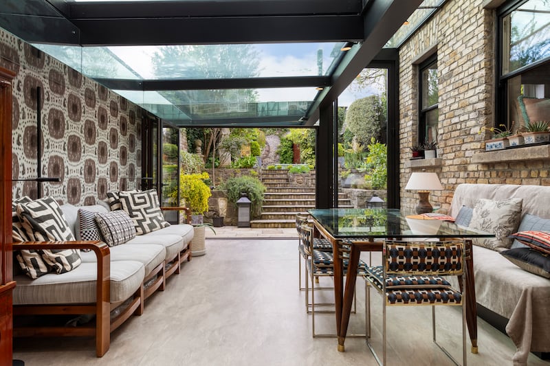 Sunroom designed by Trombé