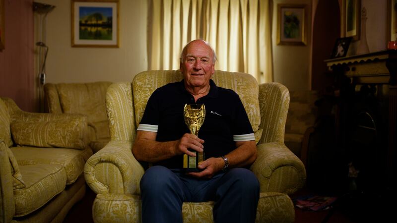 Who Stole the World Cup? David Corbett, whose dog, Pickles, discovered the Jules Rimet trophy. Photograph: Channel 4