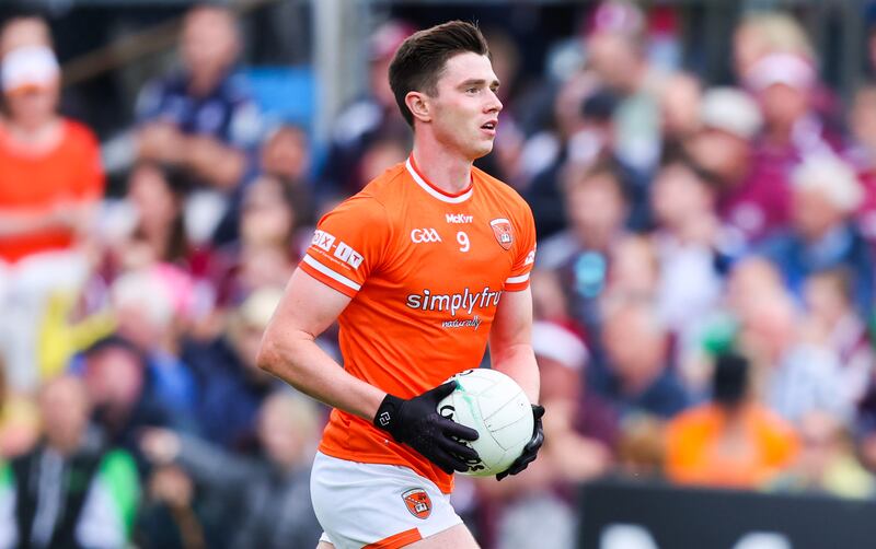 Ben Crealey: an awkward opponent, he will relish the midfield battle against Galway. Photograph: Tom Maher/Inpho 