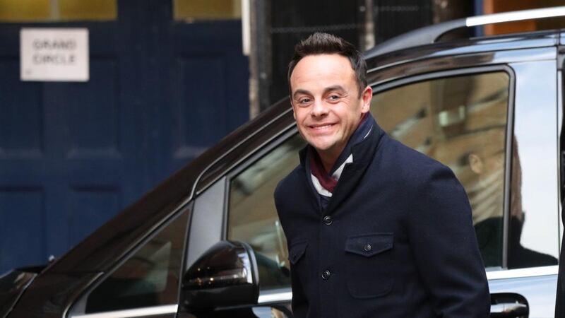 Anthony McPartlin outside the London Palladium in January. Photograph: Jonathan Brady/PA Wire