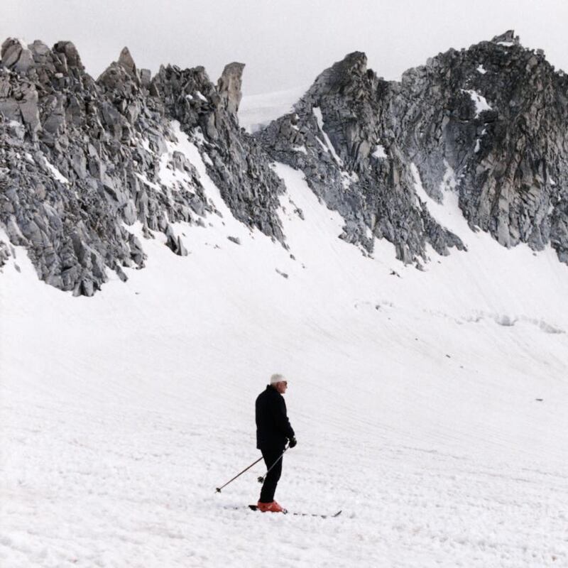 Sporty pope: John Paul II skiing in Italy in 1984. Photograph: Bettmann/Getty