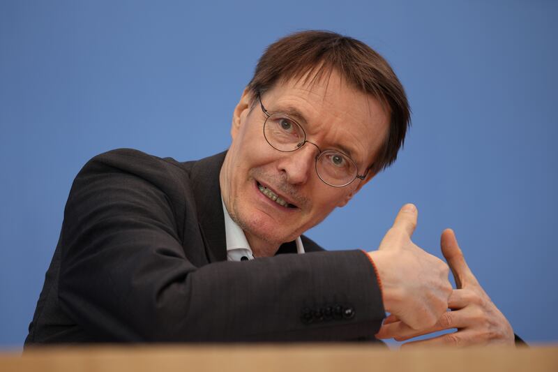 Federal health minister, Karl Lauterbach, said the focus for now was on 'controlled supply, for personal use'. Photograph: Celmens Bilan