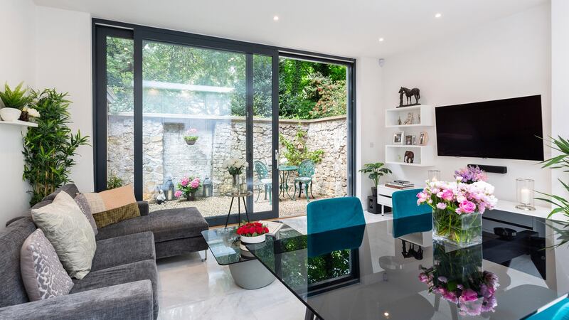 Abilene Lodge, Newtownpark Avenue, Blackrock, Co Dublin: a bright modern home behind the original exterior of a gate lodge built in 1840.