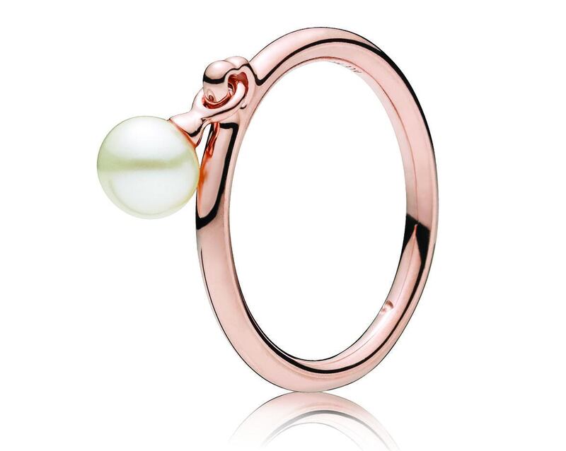 Contemporary pearl ring, €79, Pandora