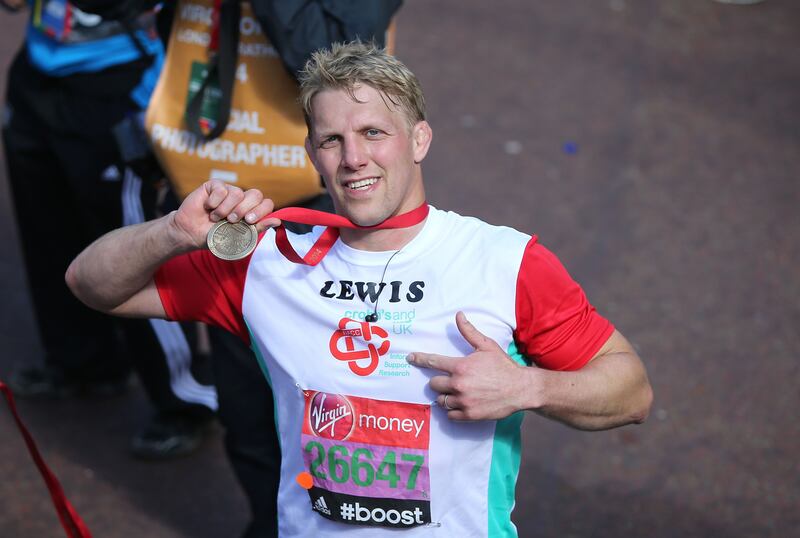 The Lewis Moody Foundation has raised funds to support those affected by brain tumours. Photograph: John Walton/PA Wire
