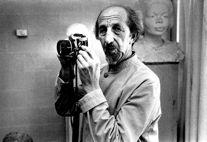 Oscar Nemon in 1980. Photograph: John Minihan
