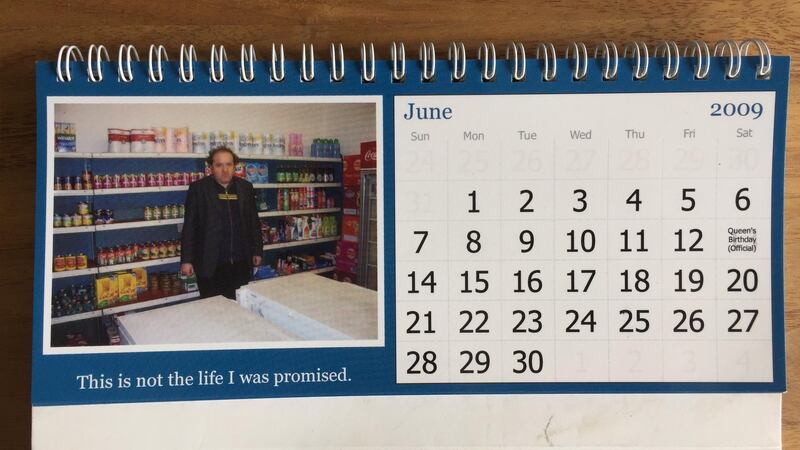 Time passed: Ed Aczel’s ‘demotivational’ 2009 calendar