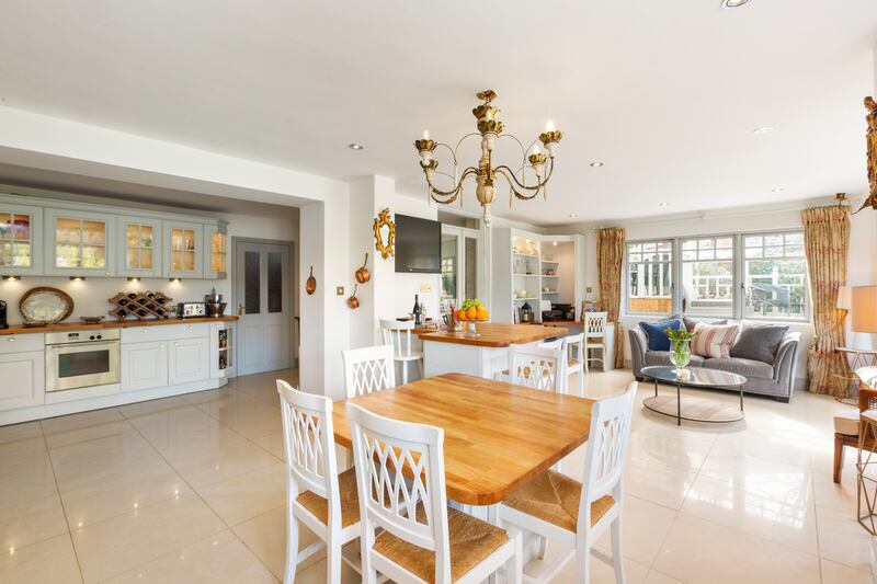 Kitchen and living area