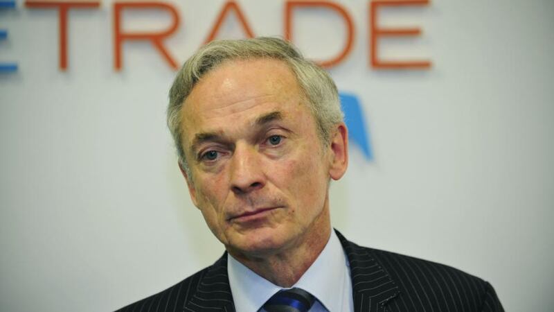 Minister for Jobs, Enterprise and Innovation Richard Bruton: said many families had not benefitted from the upturn in the economy. Photograph: Aidan Crawley/The Irish Times