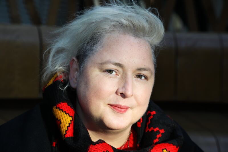 Siobhán McSweeney: 'St Patrick’s Day, I mean it’s f**king pointless. Who cares? I think of it as a relic from the 1980s.' Photograph: Joanne O'Brien