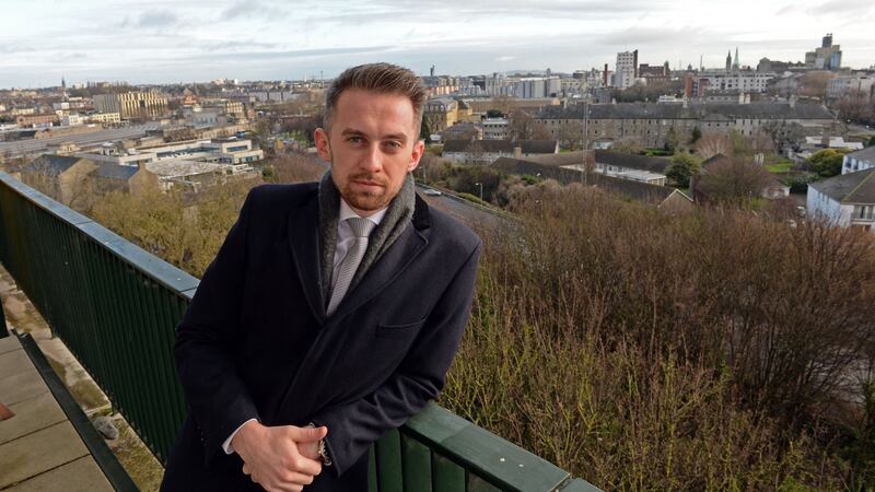 One of the main things that would attract David Blacoe to buying a new home is that heating bills “would be fractional” because of the minimum A3 rating. Photograph: Eric Luke