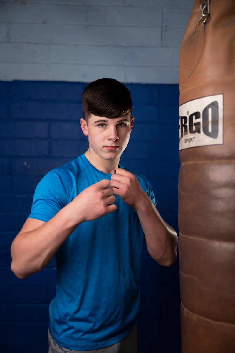 Lee Harrison, aged 17. Photograph: Tom Honan