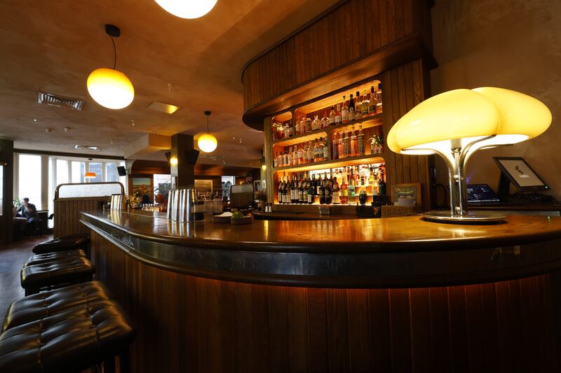 Caribou: 'All warm woods, bright light from the large windows and a wraparound bar lined with serious beer taps.' Photograph: Nick Bradshaw