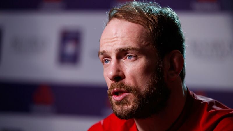 Captain Alun Wyn Jones will carry a heavier burden than ever in this year’s Six Nations. Photograph: John Walton/PA