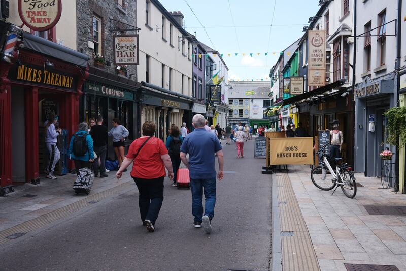 Health and safety rules prevented volunteers from putting up bunting File photograph: Bryan O Brien / The Irish Times 