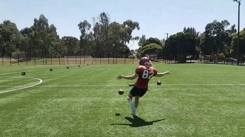 Shanahan has been coached via the Prokick programme in Australia.