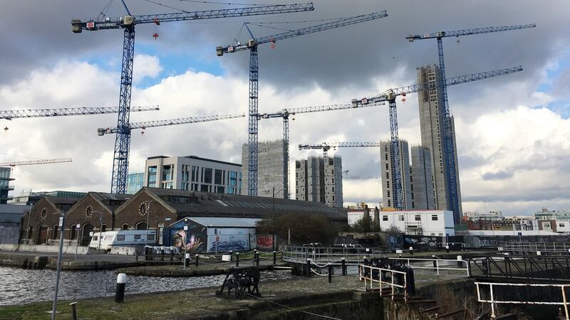 Crane-counting on the Dublin skyline is back, house prices are rising up by up to 9%  nationally and 10.2%  in Dublin  and couples are camping overnight in cars to be first in line to buy new houses