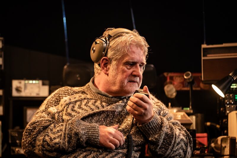 Static: Dan Gordon as Moonman. Photograph: Rich Davenport