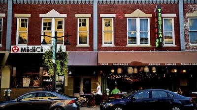The office suite where German Calas’ company, Devumi, and its parent company Bytion, operate in West Palm Beach, Florida.
