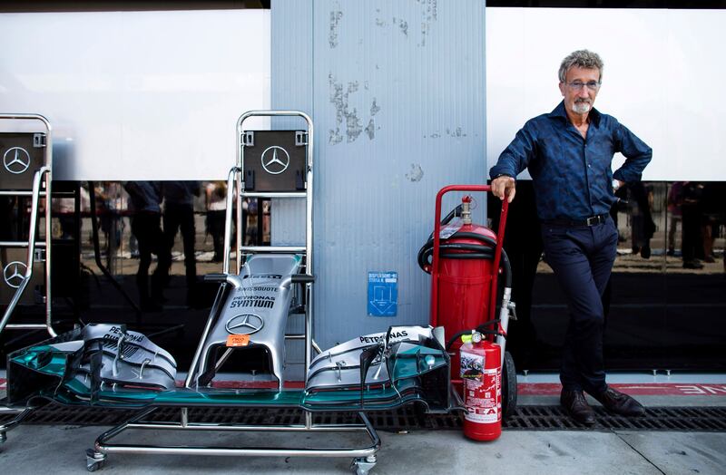 Eddie Jordan in 2014. Photograph: Darren Heath/Getty