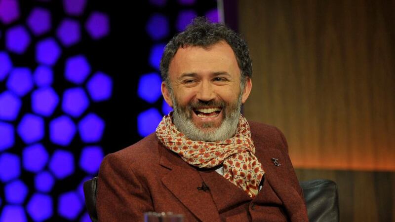 Tommy Tiernan during the 50th anniversary Late Late Show. Photograph: Michael Chester