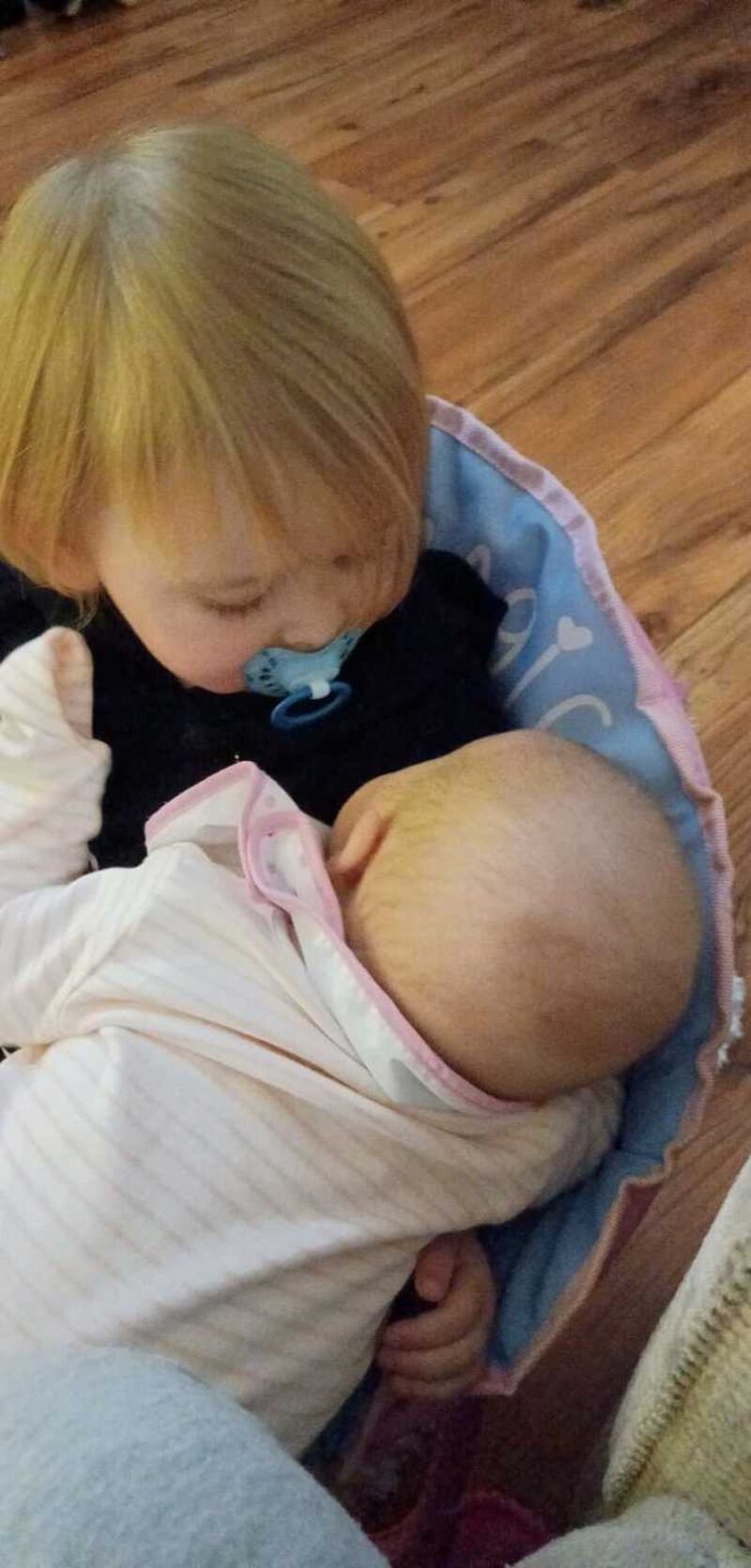 Senator Eileen Flynn’s children, Billie and Lacey