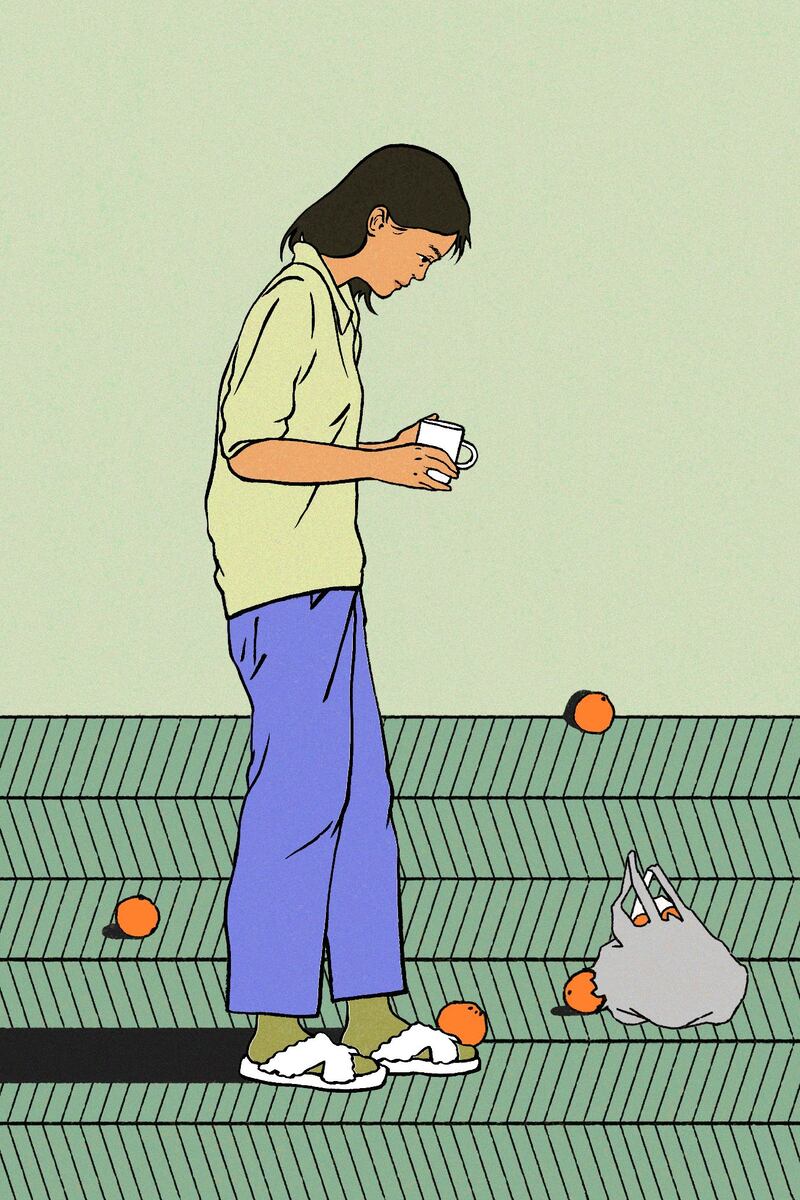 Languishing dulls your motivation, disrupts your ability to focus and triples the odds that you’ll cut back on work. Illustration: Manshen Lo/New York Times