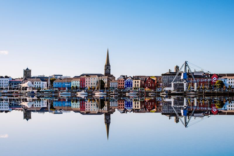 Waterford’s South Quays which will be connected to the North Quays strategic development zone via a sustainable transport bridge