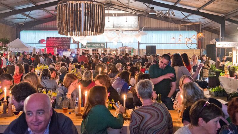 The Big Shed, home of the fringe festival at the Ballymaloe LitFest