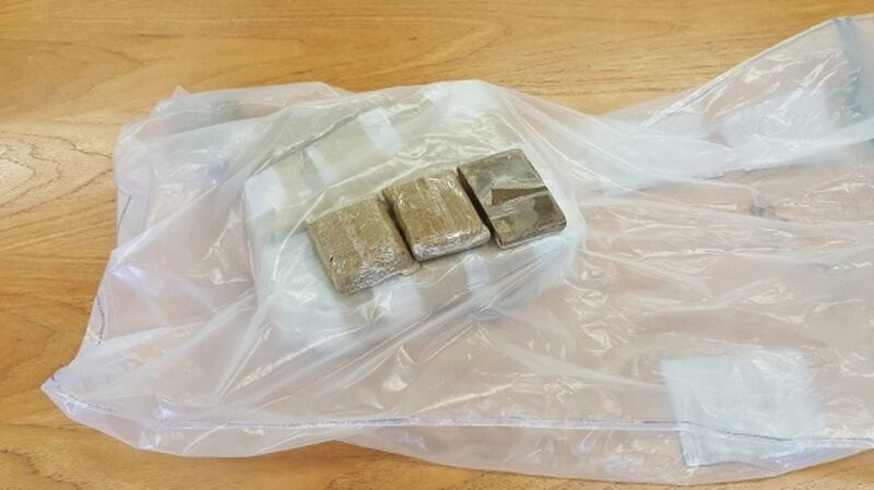 Some of the drugs seized at the house in Meath on Thursday. Photograph: An Garda Síochána