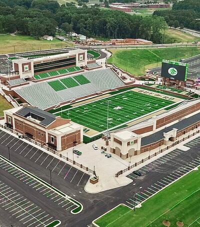 Buford High School's new stadium in Georgia, USA. Photograph: Instagram