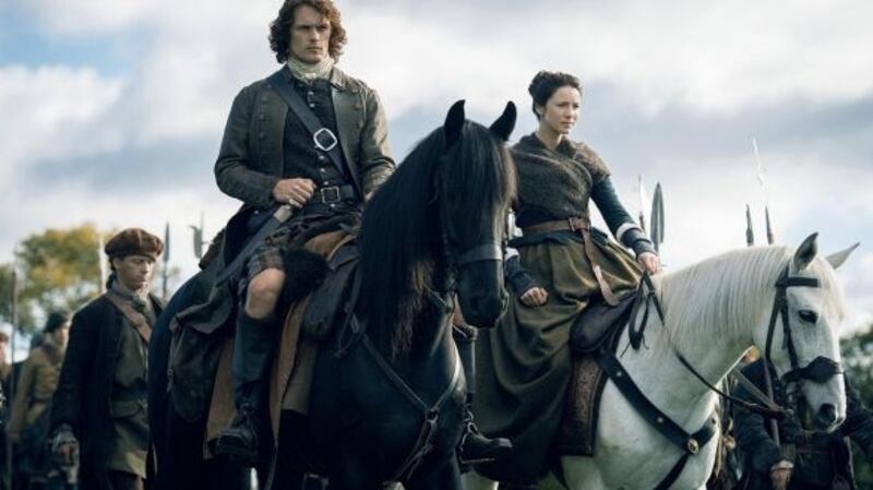 Outlander is based on Diana Gabaldon’s time-travelling romance novel series.