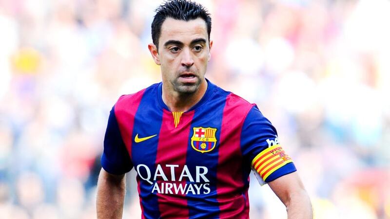 Barcelona midfielder Xavi Hernández will move to Qatar next season. Photograph: David Ramos/Getty Images)