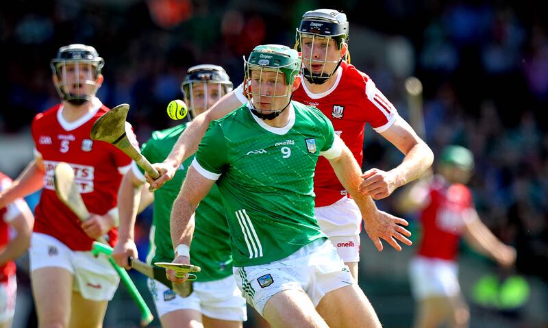 William O’Donoghue: his formidable physical presence is a huge asset to Limerick around midfield. Photograph: Ryan Byrne/Inpho 