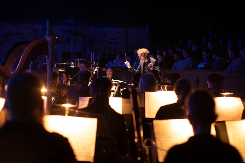 A Midsummer Night’s Dream: David Brophy and Irish Chamber Orchestra. Photograph: Frances Marshall
