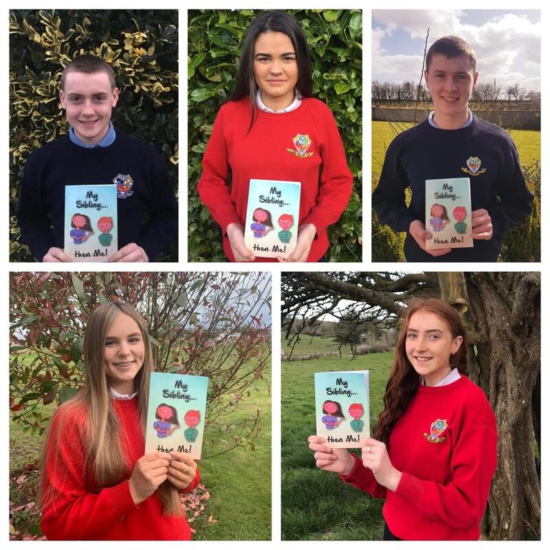 The TY group, with Katie Heneghan bottom left.