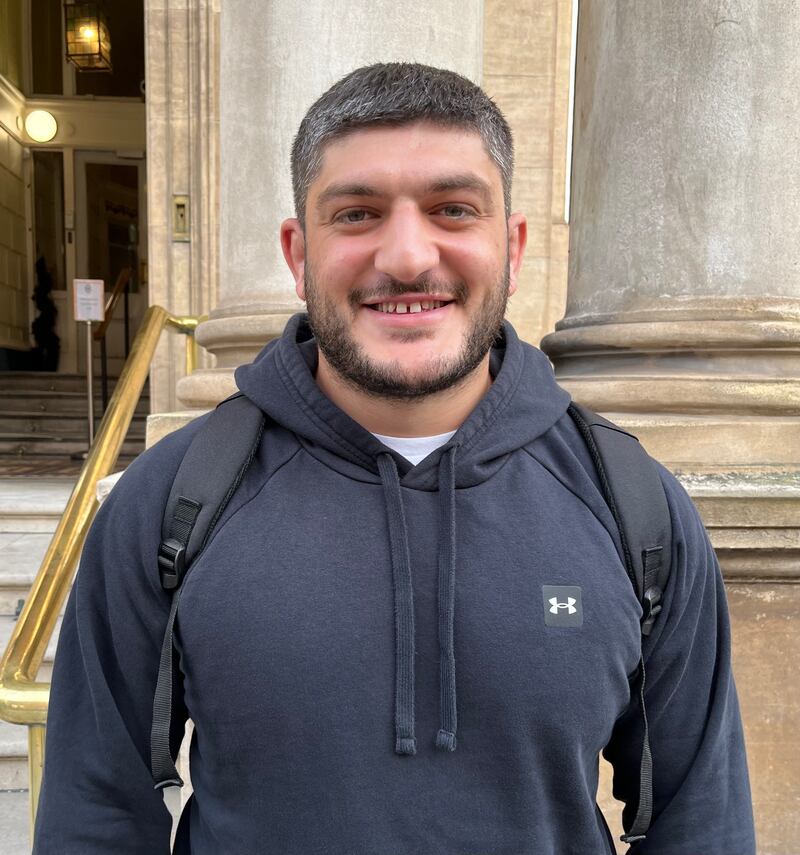 Vakhtang Abalazade imports wine from his native Georgia as well as playing professional rugby