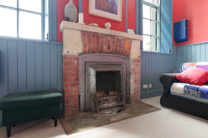 Old fireplace in the second livingroom