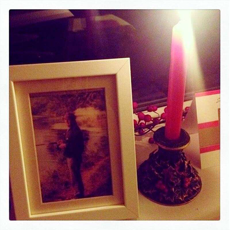 “My dad would always light a candle in the window on Christmas Eve to guide the lost souls home.” – Emer McLysaght