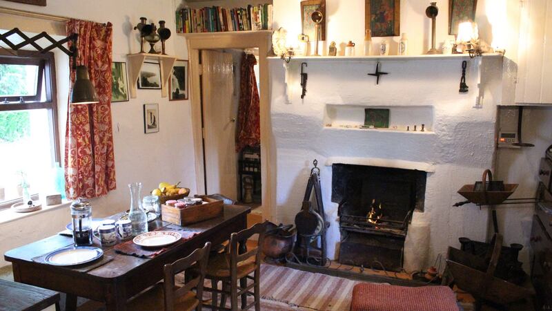Interior of traditional farmhouse Ardara, Co Donegal. Photograph: Sarah Fyffe