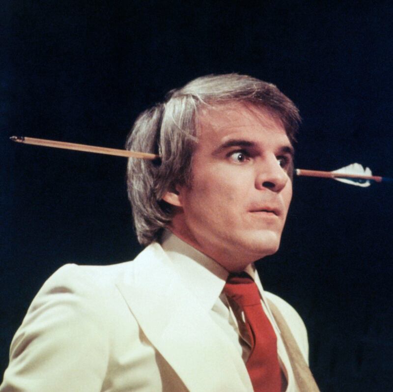 Steve Martin on Saturday Night Live. Photograph: NBCUniversal via Getty