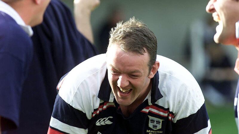 Munster captain in 2000 - Mick Galwey. Photograph: Inpho
