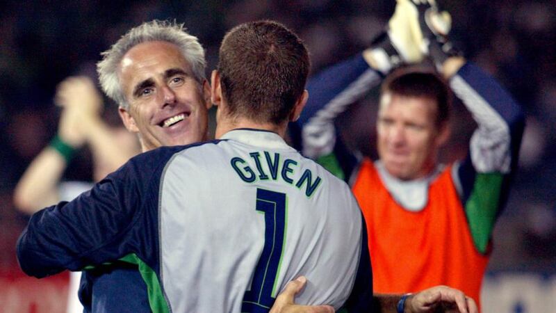 “He got chased out if you remember. I just hope he does well. I texted him on the day and wished him well, nothing major.”