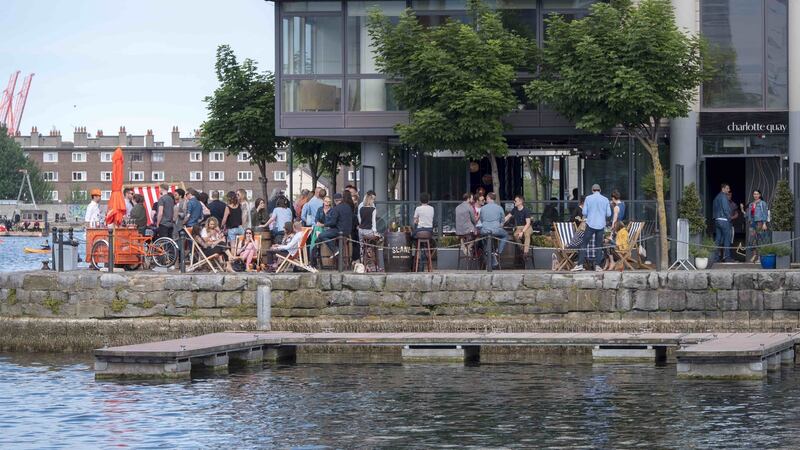 Charlotte Quay at Grand Canal Dock in Dublin 2.