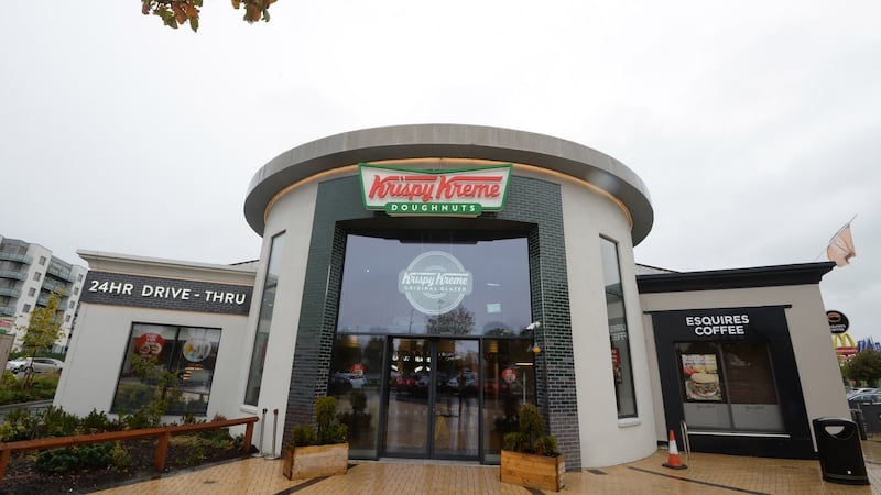 Krispy Kreme Doughnuts,  Blanchardstown Centre, Dublin. Photograph: Dara Mac Dónaill / The Irish Times