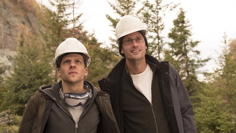 The Hummingbird Project: Jesse Eisenberg and Alexander Skarsgård in Kim Nguyen’s new film